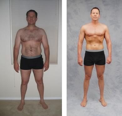 Mark lost 28lbs during the Precision Nutrition Challenge