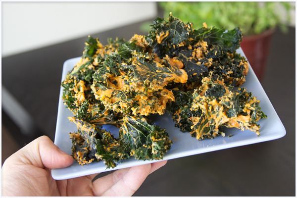 Cheeseless Kale Chips