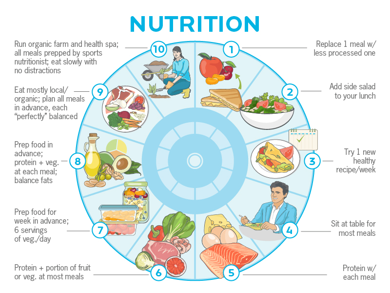 nutrition routine progressions