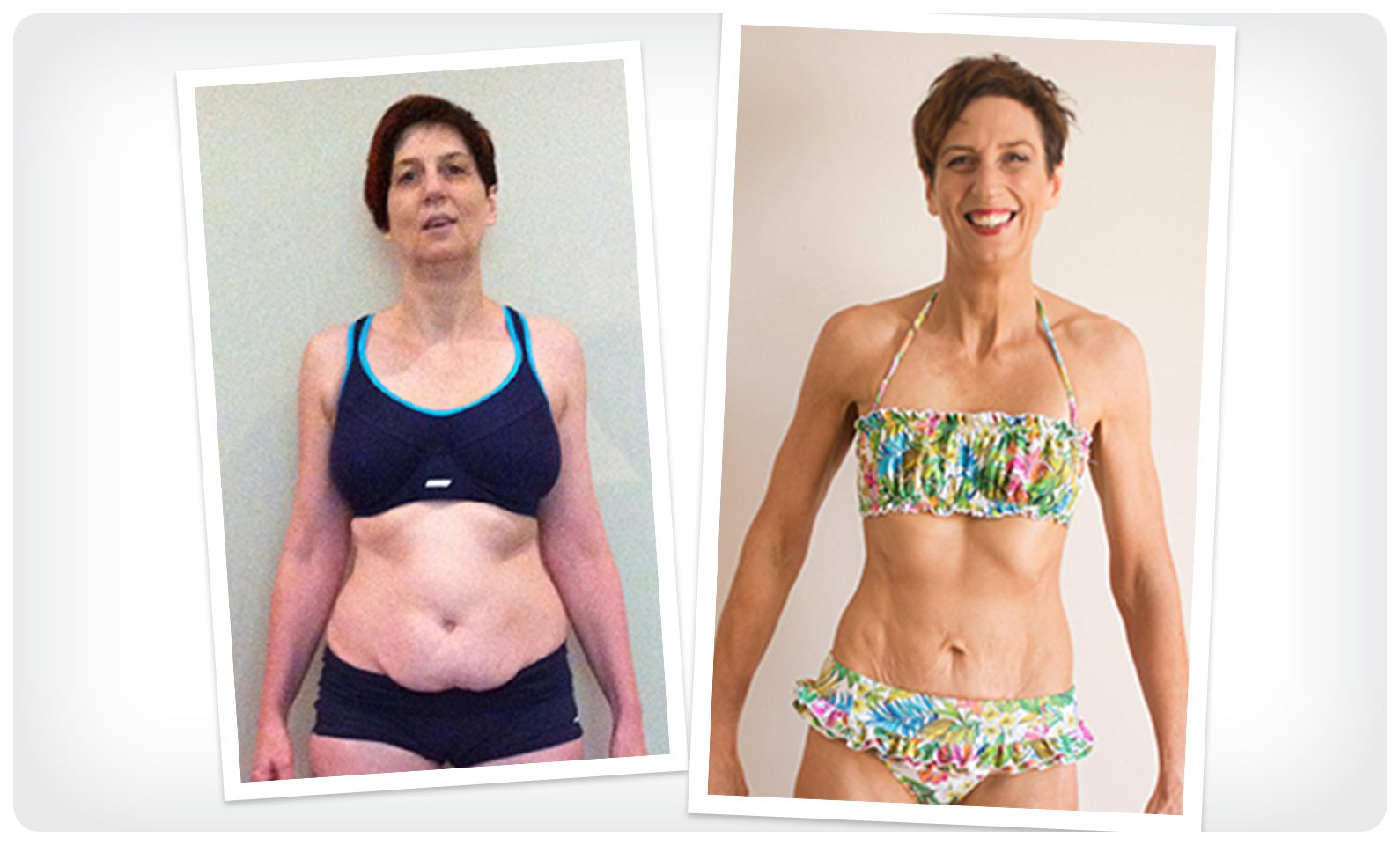Sharon lost more than 30 pounds with Precision Nutrition Coaching.