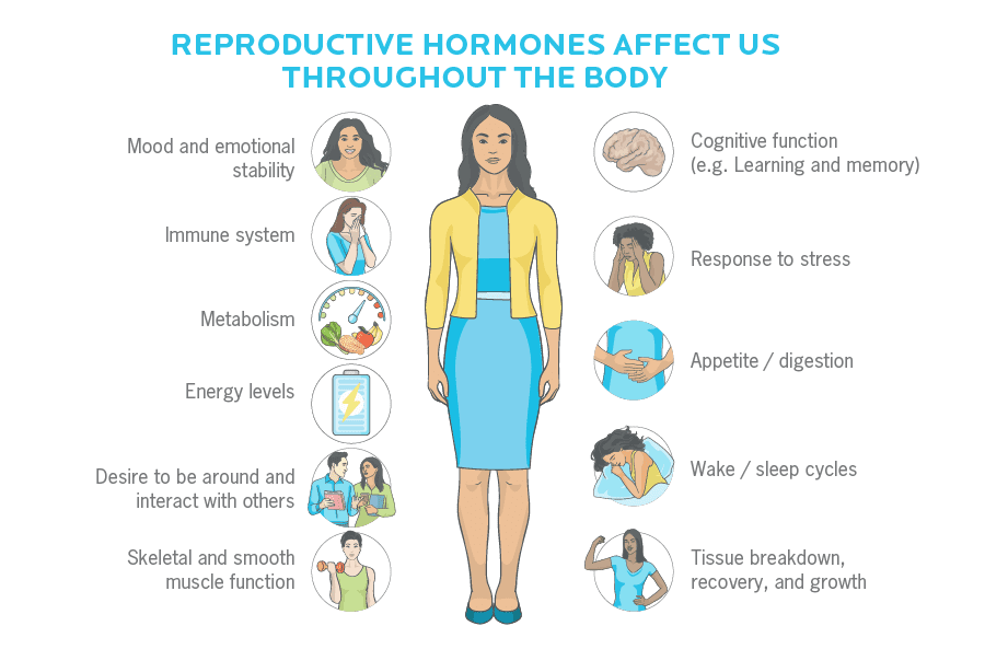 How hormones can impact how we feel, behave, function, and more.